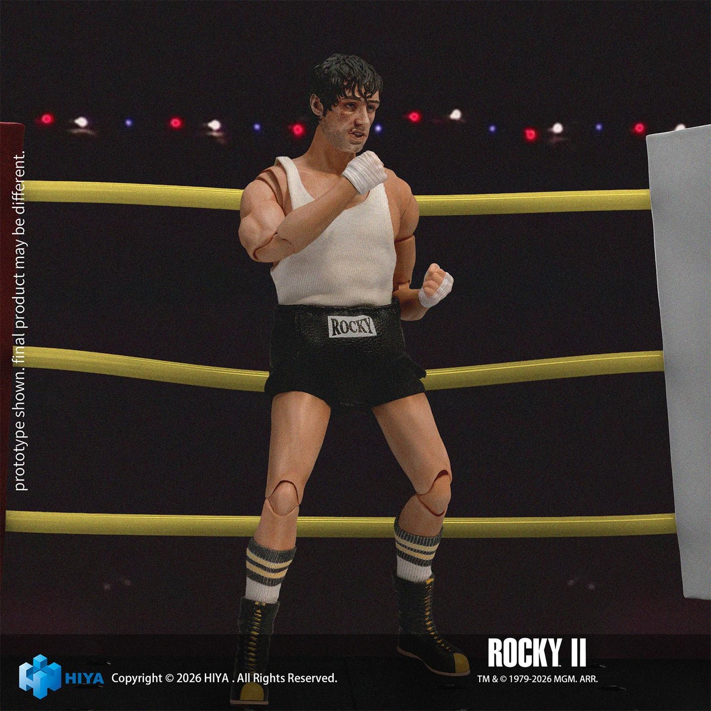 【Pre-order】Rocky II - Rocky Action Figure (HIYA Exquisite Super Series; 1/12 Scale; 6.3 Inch; Boxer Version)