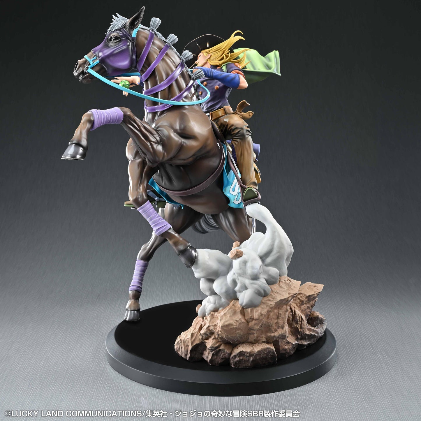 【Pre-order】JoJo's Bizarre Adventure - Gyro Zeppeli & Valkyrie Figure (STEEL BALL RUN)