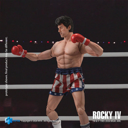 【Pre-order】Rocky IV - Rocky Action Figure (HIYA Exquisite Super Series; 1/12 Scale; 6.3 Inch; Boxer Version)