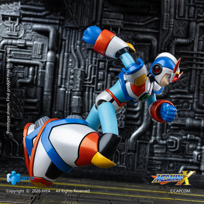 【Pre-order】Mega Man X - X Action Figure (HIYA Exquisite Basic Series None Scale 5.8 Inch Max Armor)
