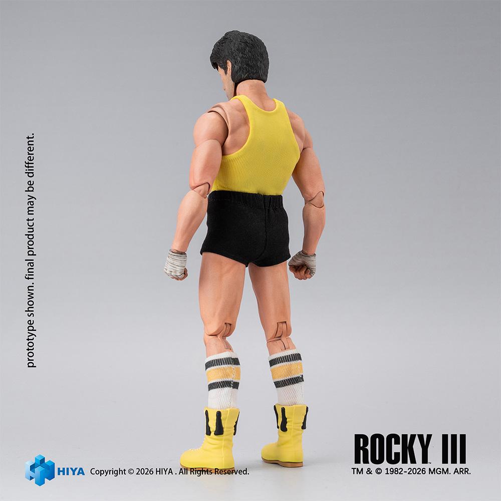 【Pre-order】Rocky III - Rocky Action Figure (HIYA Exquisite Super Series; 1/12 Scale; 6.3 Inch; Boxer Version)