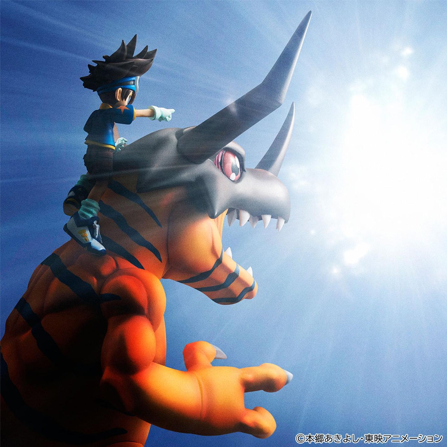 【Pre-order】Digimon Adventure - Greymon & Taichi Yagami G.E.M. Series Figure (Precious; Rerun)