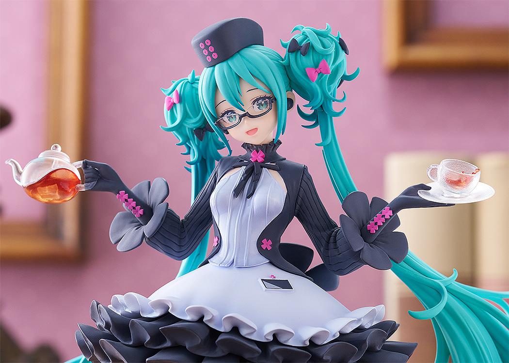 【Pre-order】Character Vocal Series 01 - Hatsune Miku POP UP PARADE Figure (Glasses x Cafe Ver.)