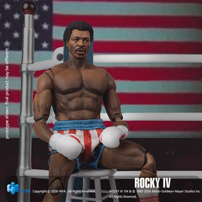 【Pre-order】Rocky IV - Apollo Action Figure (HIYA Exquisite Super Series; 1/12 Scale; 6 Inch)
