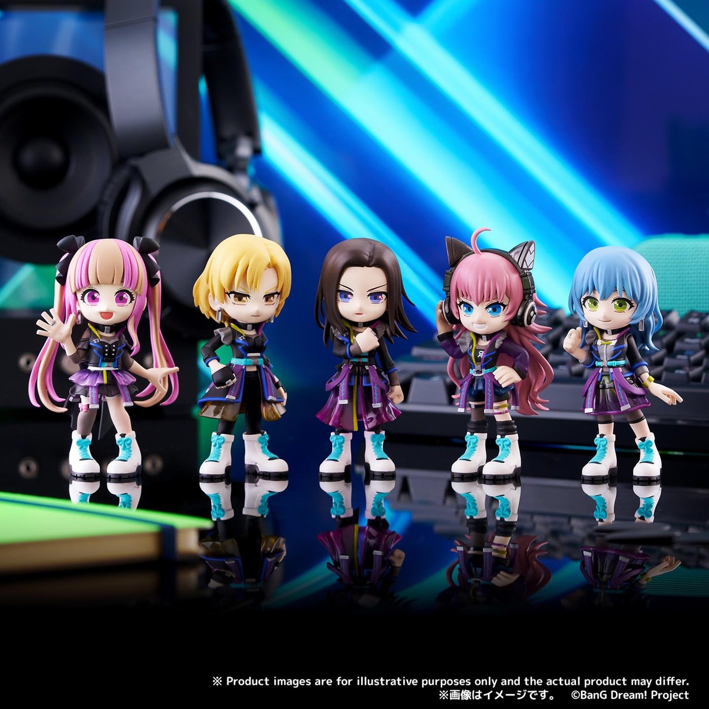 【Pre-order】BanG Dream! RAISE A SUILEN -  figures (PalVerse;Blind Box;Set of 6)