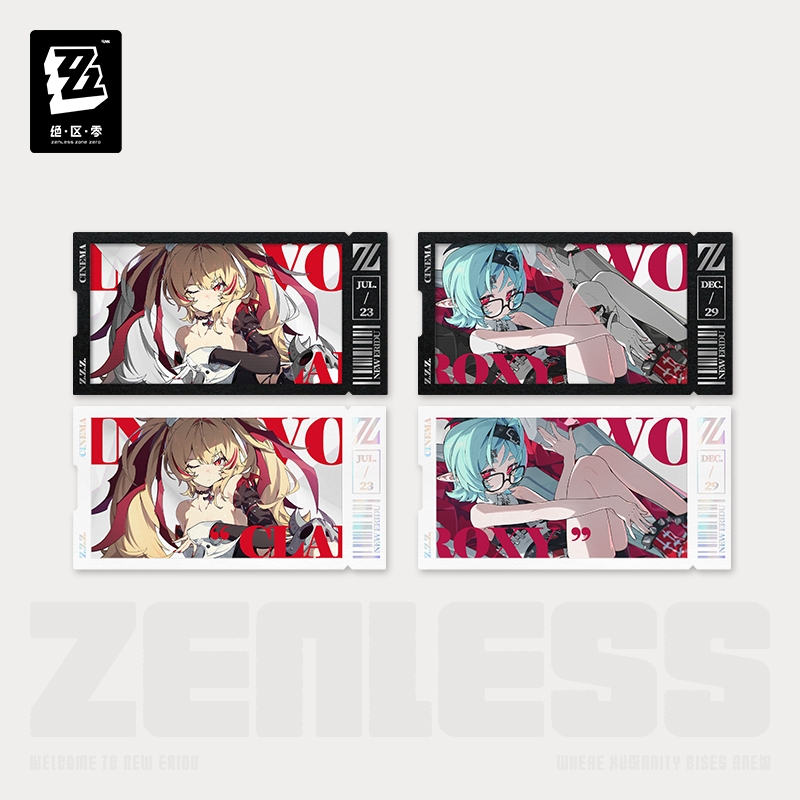 【Pre-Order】Zenless Zone Zero - Mindscape Cinema Series Collectable Card Set: Flint Workshop