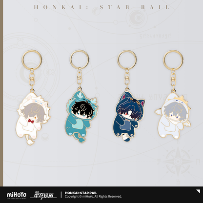 【Pre-order】Honkai: Star Rail - Boys' Dormitory Series Chibi Metal Keychain
