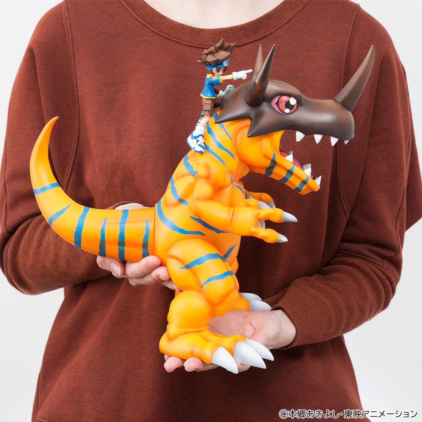 【Pre-order】Digimon Adventure - Greymon & Taichi Yagami G.E.M. Series Figure (Precious; Rerun)