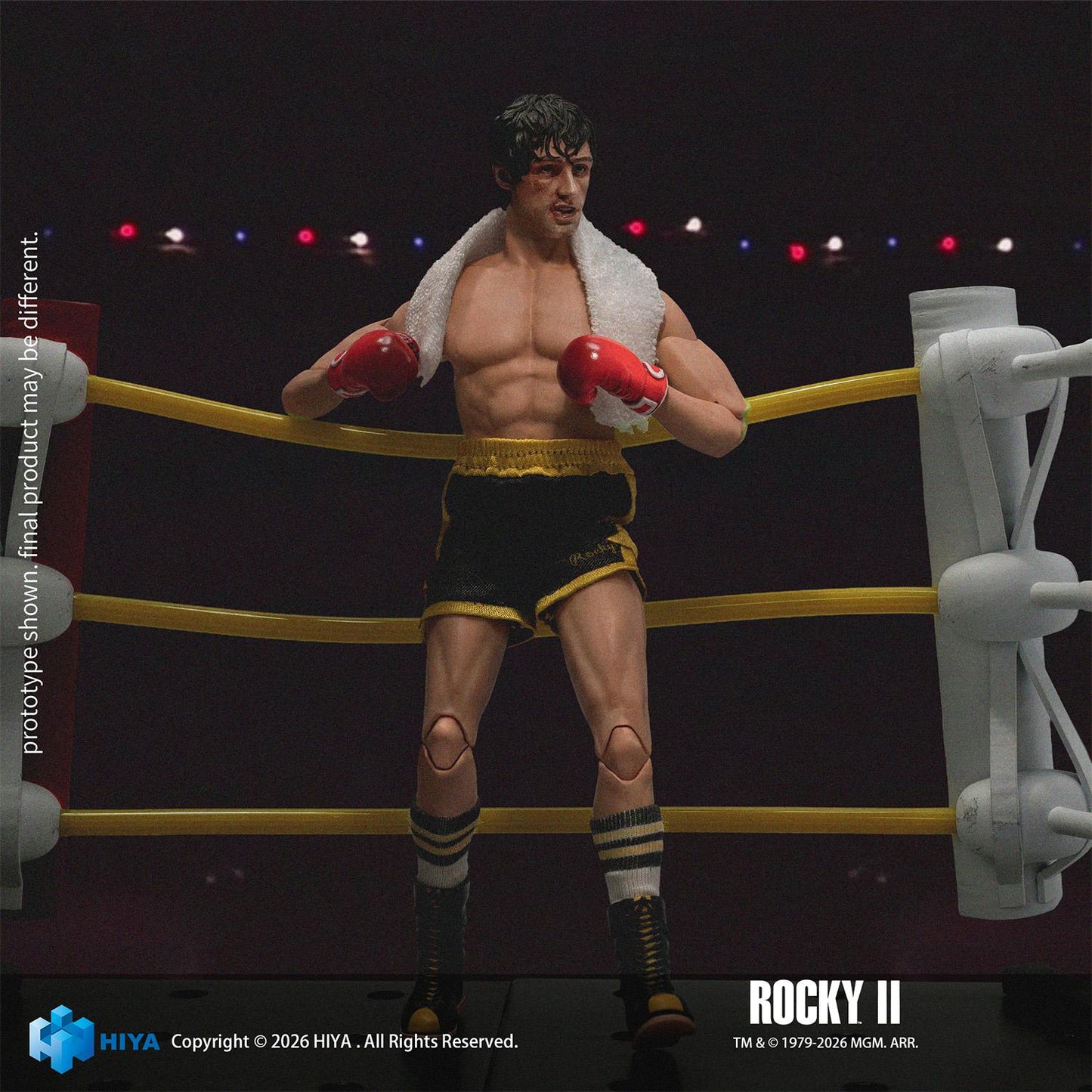 【Pre-order】Rocky II - Rocky Action Figure (HIYA Exquisite Super Series; 1/12 Scale; 6.3 Inch; Boxer Version)