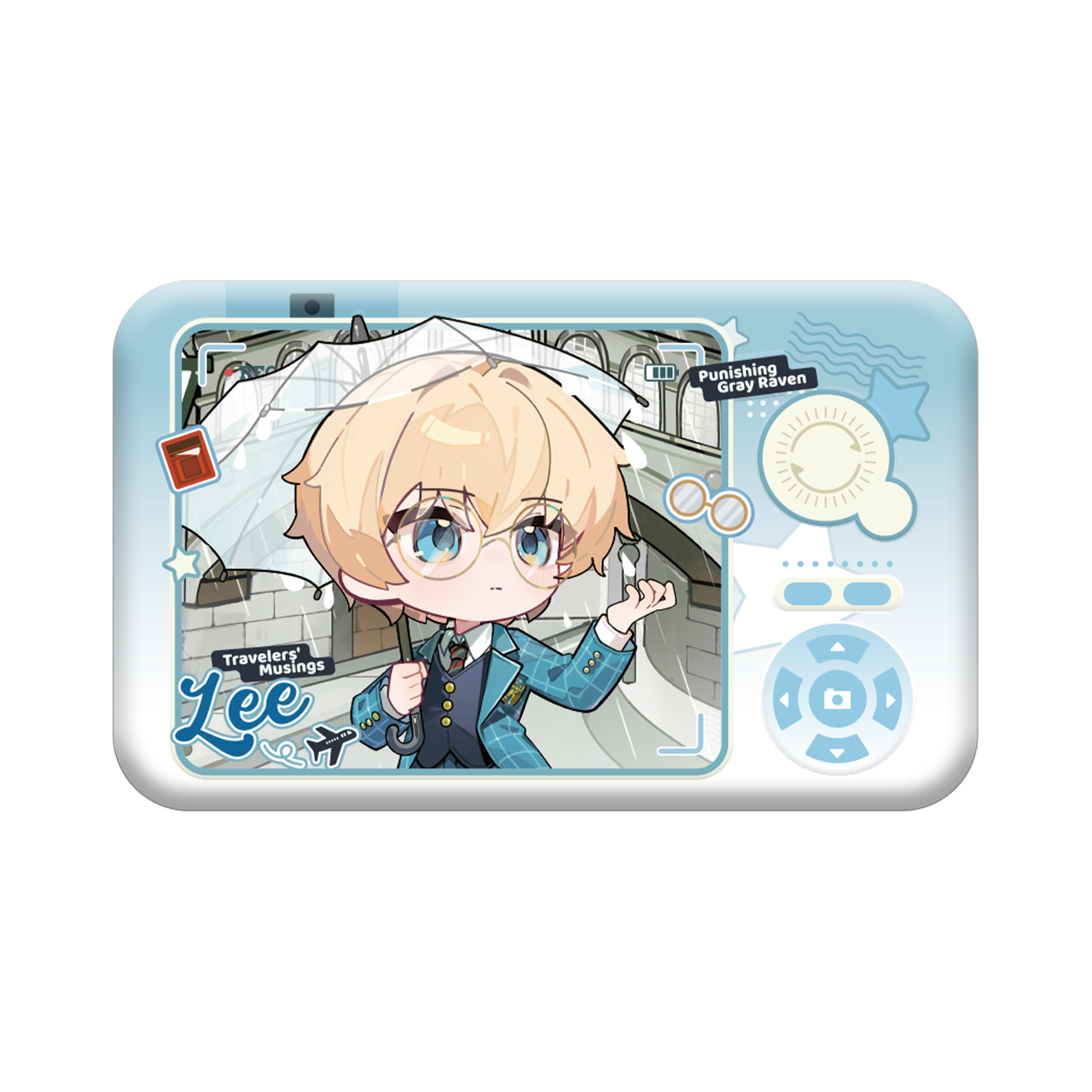【Pre-Order】Punishing: Gray Raven Travelers' Musings Chibi Tinplate Badge