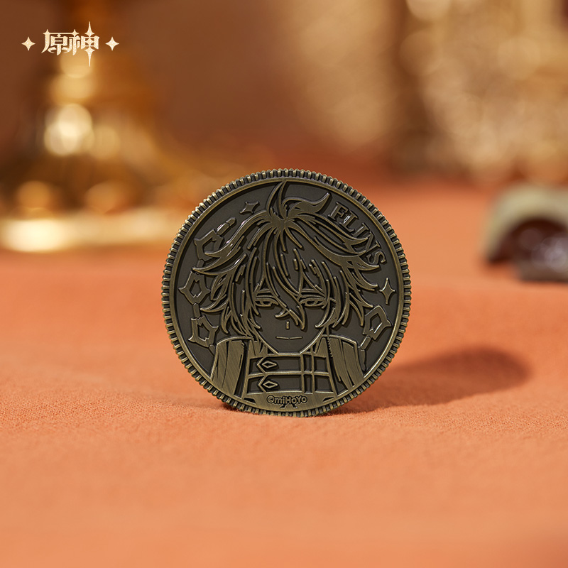 【Pre-order】Genshin Impact - Flins Decision Coin Necklace Set
