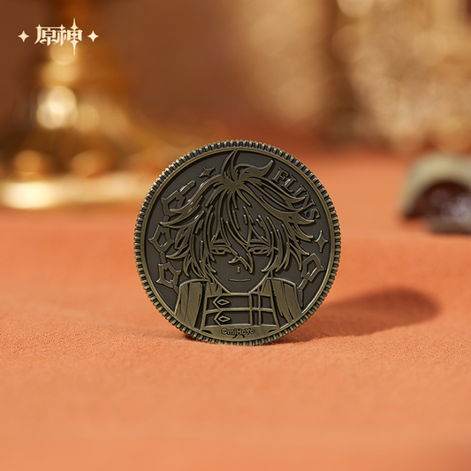 【Pre-order】Genshin Impact - Flins Decision Coin Necklace Set