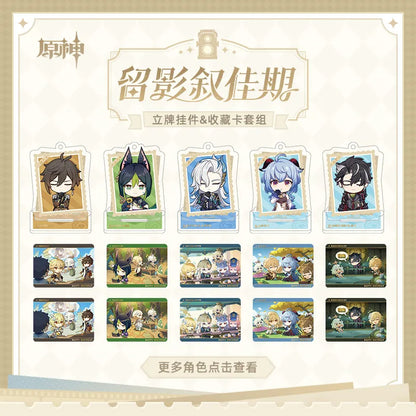 【Pre-Order】Genshin Impact - The Snapshot of a Jade-Covered Screen Character Standee Collection Card Set