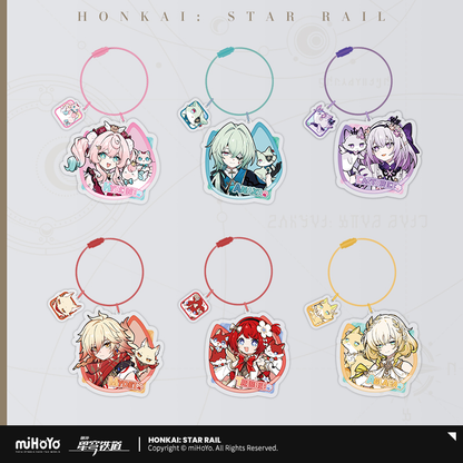 【Pre-order】Honkai: Star Rail - Little Cat Series Acrylic Keychain