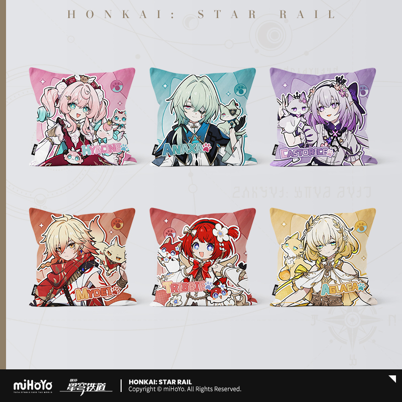 【Pre-Order】Honkai: Star Rail - Little Cat Series Square Pillow
