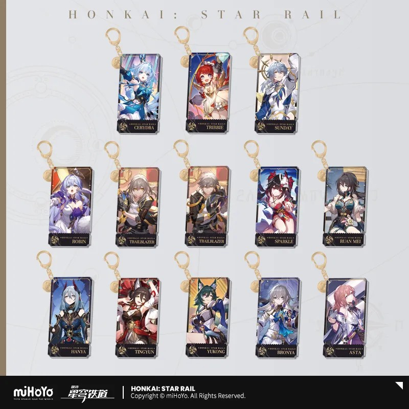 Honkai: Star Rail - Standing Design Series Keychain - The Harmony