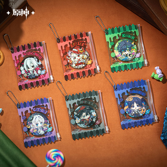 【Pre-Order】Genshin Impact - Twilight Whimsy Series Badges & Badge Protector