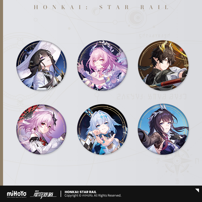 【Pre-Order】Honkai: Star Rail - All-Stars Invite Series Badge