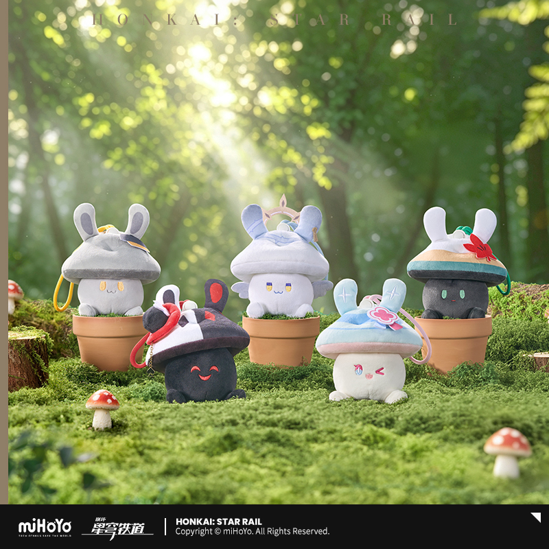 【Pre-Order】Honkai: Star Rail - Bunny Mushy & Mushy Bunny Series Plush Earphone Case