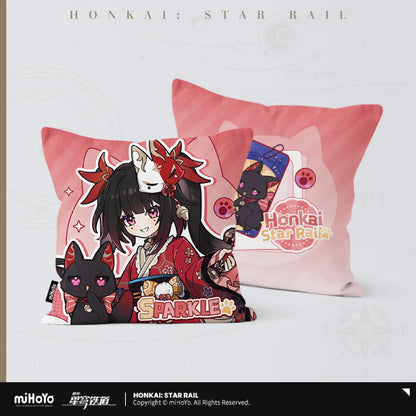 Honkai: Star Rail - Little Cat Series Collection Card Square pillow