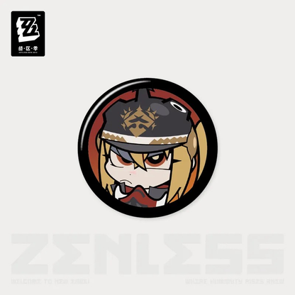 【Pre-Order】Zenless Zone Zero - Perfect Fit Series Agent Avatar Mini Badge Blindbox Vol.1