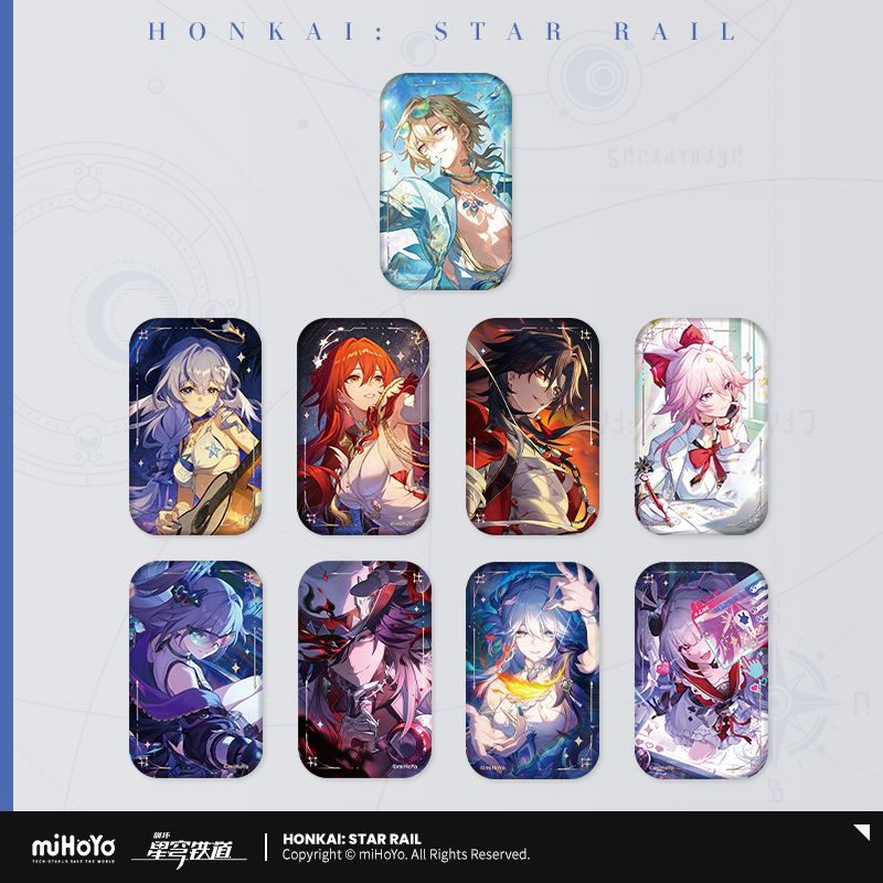【Pre-Order】Honkai: Star Rail - Light Cone Series Acrylic Tinplate Badge Ver.2