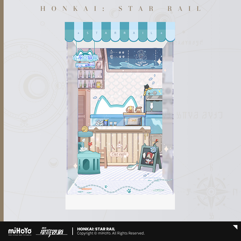 【Pre-Order】Honkai: Star Rail - Little Cat Series Figure Display Case
