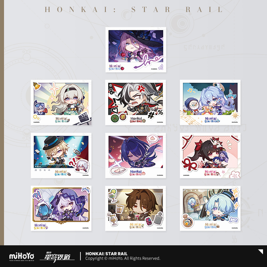 【Pre-Order】Honkai: Star Rail - Pom-Pom Photo Album Series Film Card Vol.3