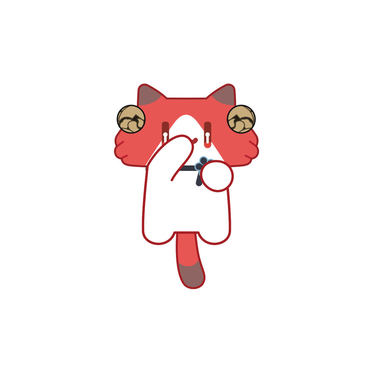 【Pre-Order】Wuthering Waves × YUE XIN MEOW - Daily Resonance Themed Plush Keychain