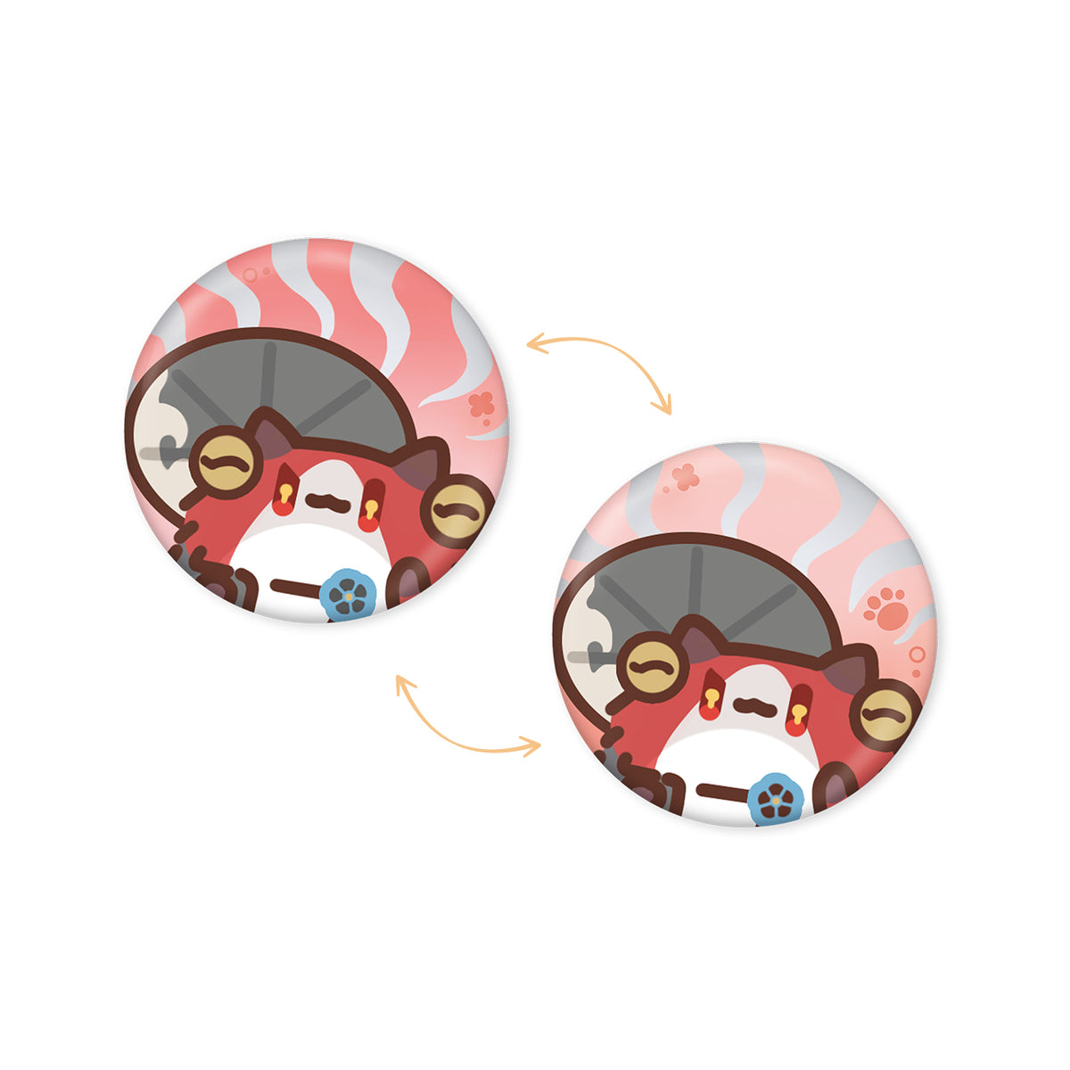【Pre-Order】Wuthering Waves × YUE XIN MEOW - Daily Resonance Themed Lenticular Badge