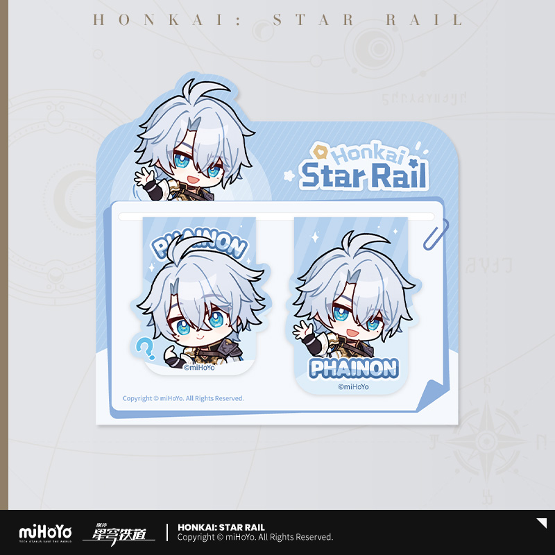 Honkai: Star Rail - Pom-Pom Gallery Soft Magnet Bookmark Set