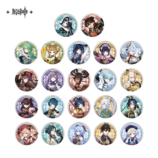 【Pre-Order】Genshin Impact - Liyue Character Badge