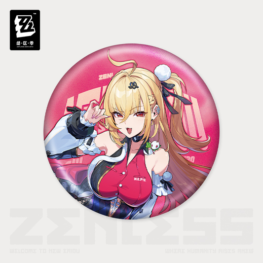 【Pre-Order】Zenless Zone Zero - Standing Design Series Metropolitan Order Division Tinplate Badge