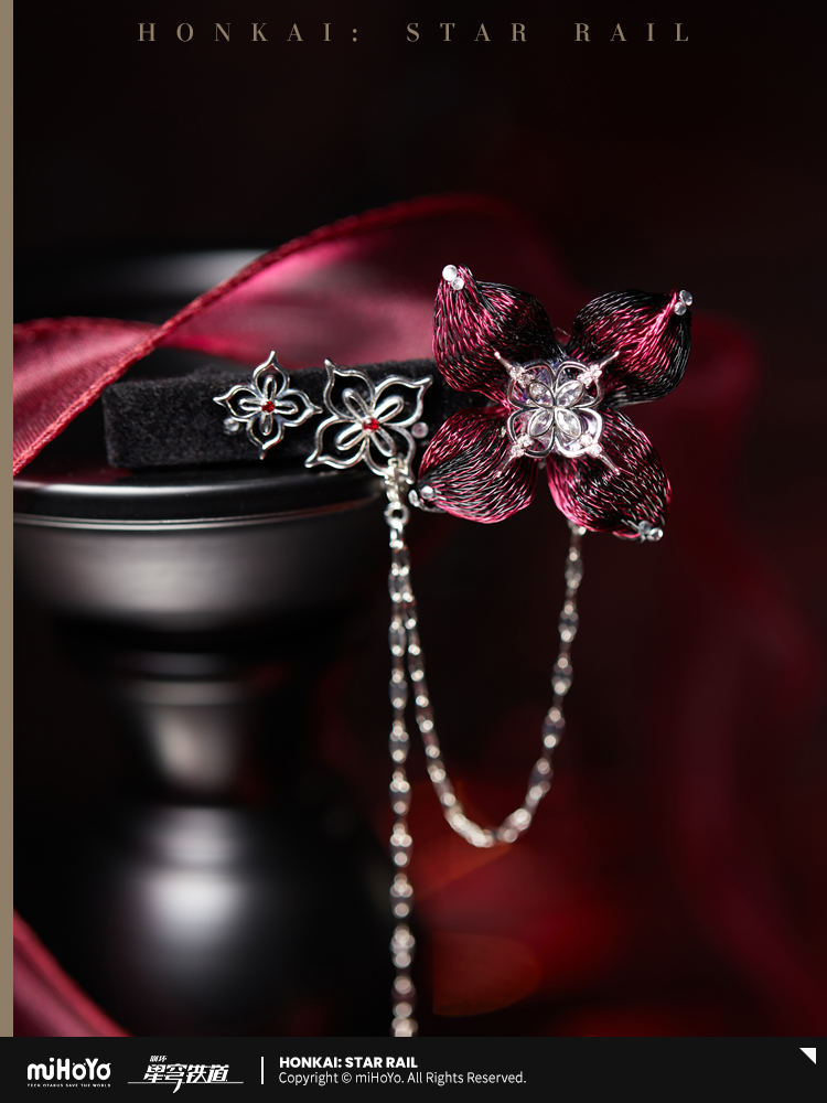 【Pre-Order】Honkai: Star Rail - Evernight Impression Series Hair Clip and Brooch