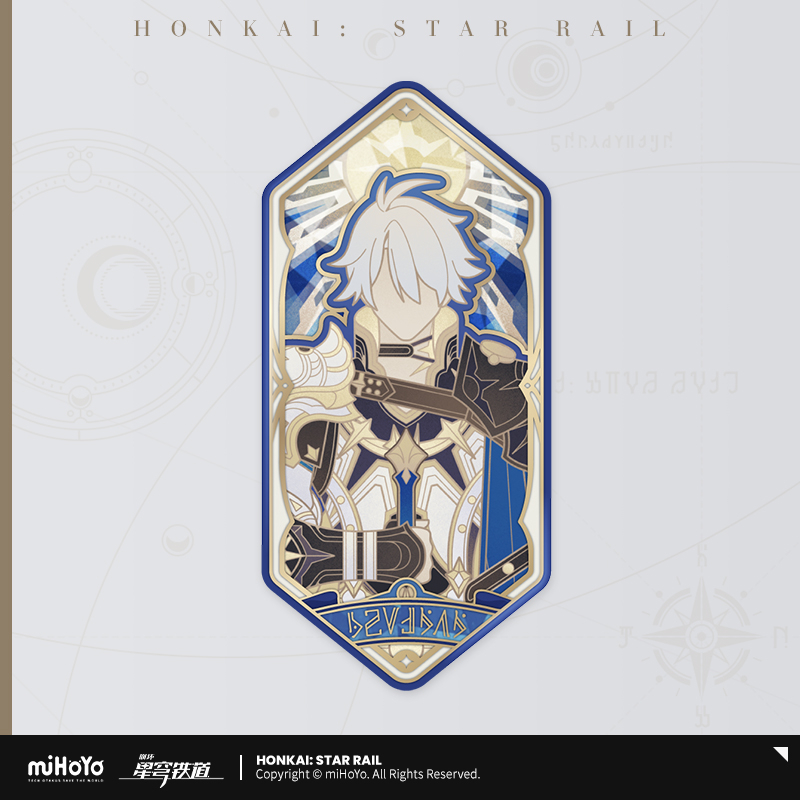 【Pre-order】Honkai: Star Rail - As I've Written Series Tinplate Badge