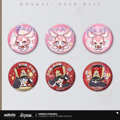 Honkai: Star Rail - Pom-Pom Gallery Pom-Pom Badge Set (Set of 3)