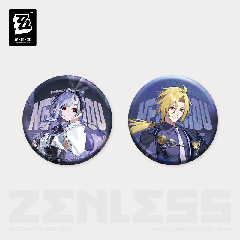 【Pre-Order】Zenless Zone Zero - Standing Design Series Tinplate Badge: Mockingbird