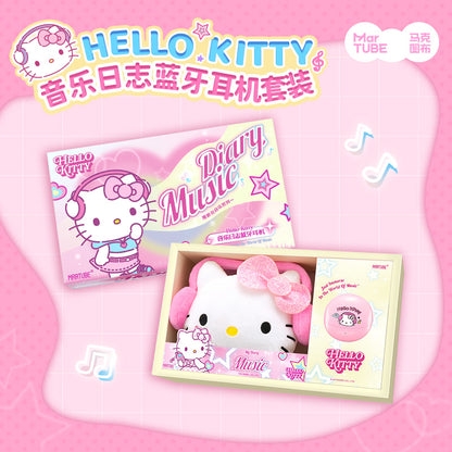 Sanrio Hello Kitty Pink Wireless Bluetooth Earbuds Set