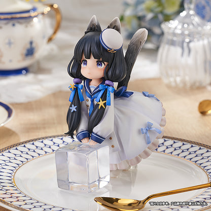 RIBOSE: DLC Series Figure: Tea Time Cat • Tuxedo Cat