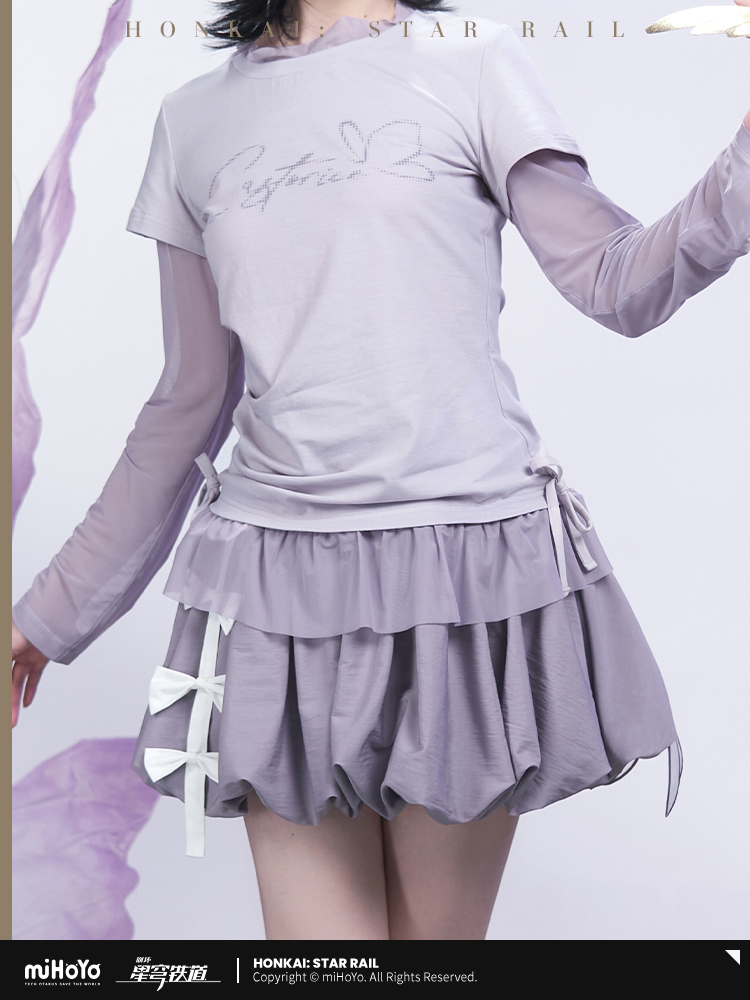 【Pre-order】Honkai: Star Rail - Castorice Impression Series Bubble Skirt