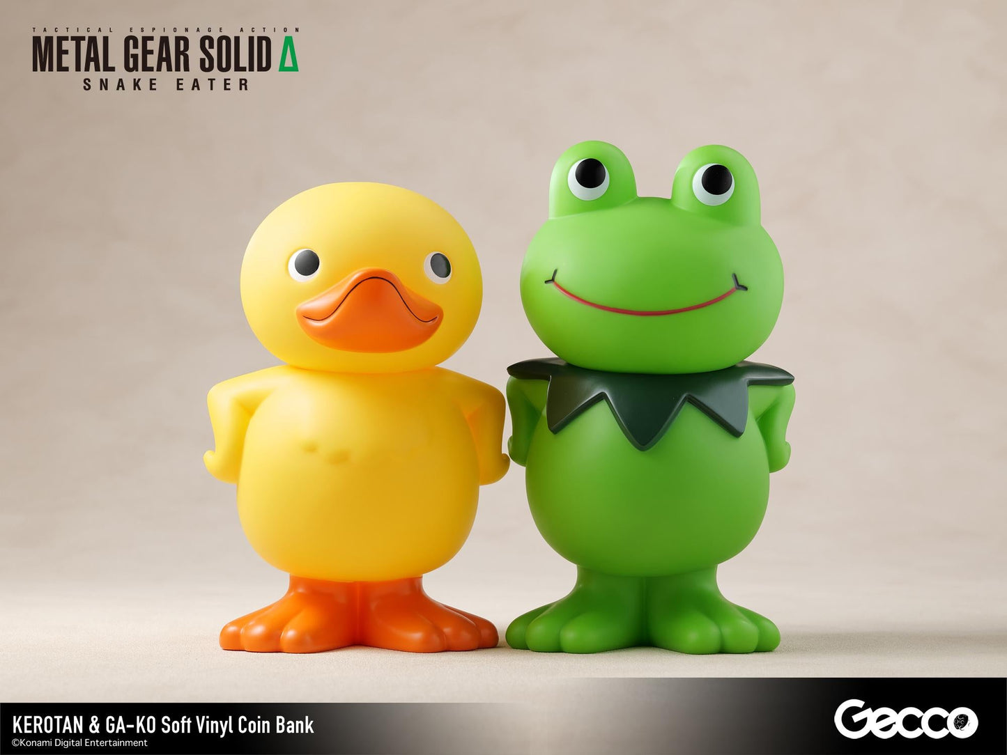 【Pre-order】METAL GEAR SOLID Δ: SNAKE EATER - GA-KO Soft Vinyl Coin Bank