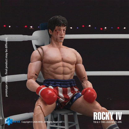 【Pre-order】Rocky IV - Rocky Action Figure (HIYA Exquisite Super Series; 1/12 Scale; 6.3 Inch; Boxer Version)