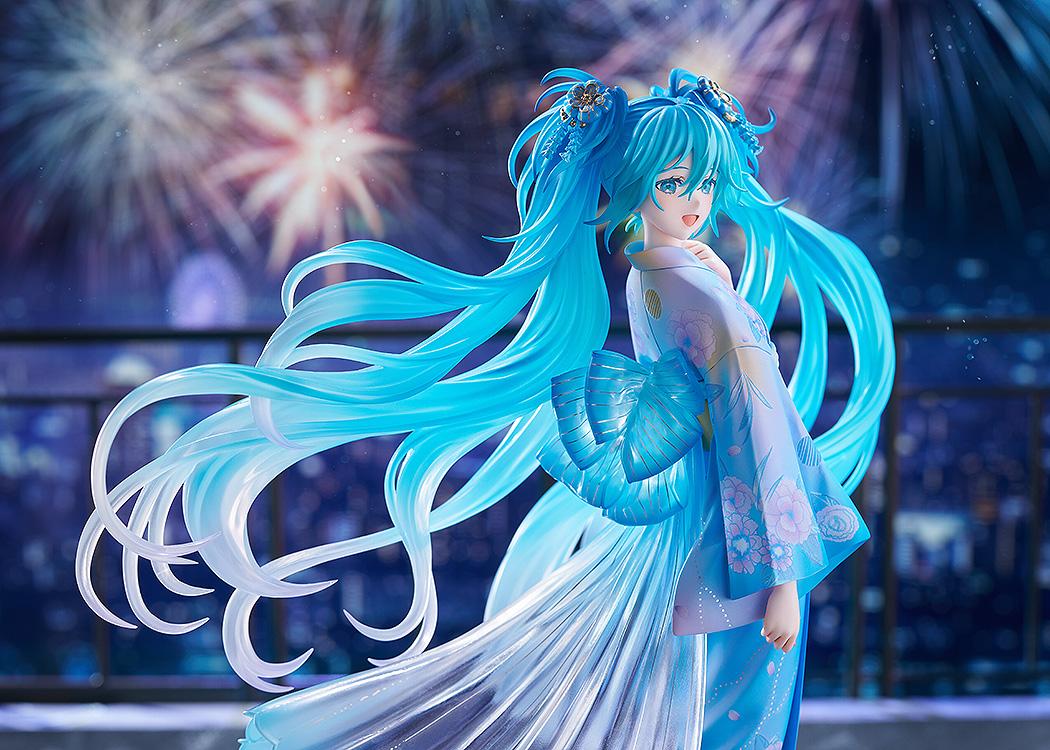 【Pre-order】Character Vocal Series 01 - Hatsune Miku Figure (Music & Fire Works Ver.)
