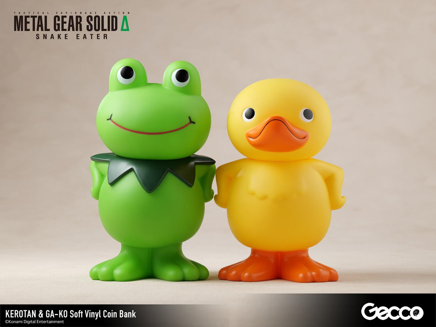 【Pre-order】METAL GEAR SOLID Δ: SNAKE EATER - KEROTAN Soft Vinyl Coin Bank