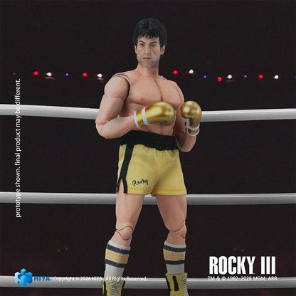 【Pre-order】Rocky III - Rocky Action Figure (HIYA Exquisite Super Series; 1/12 Scale; 6.3 Inch; Boxer Version)