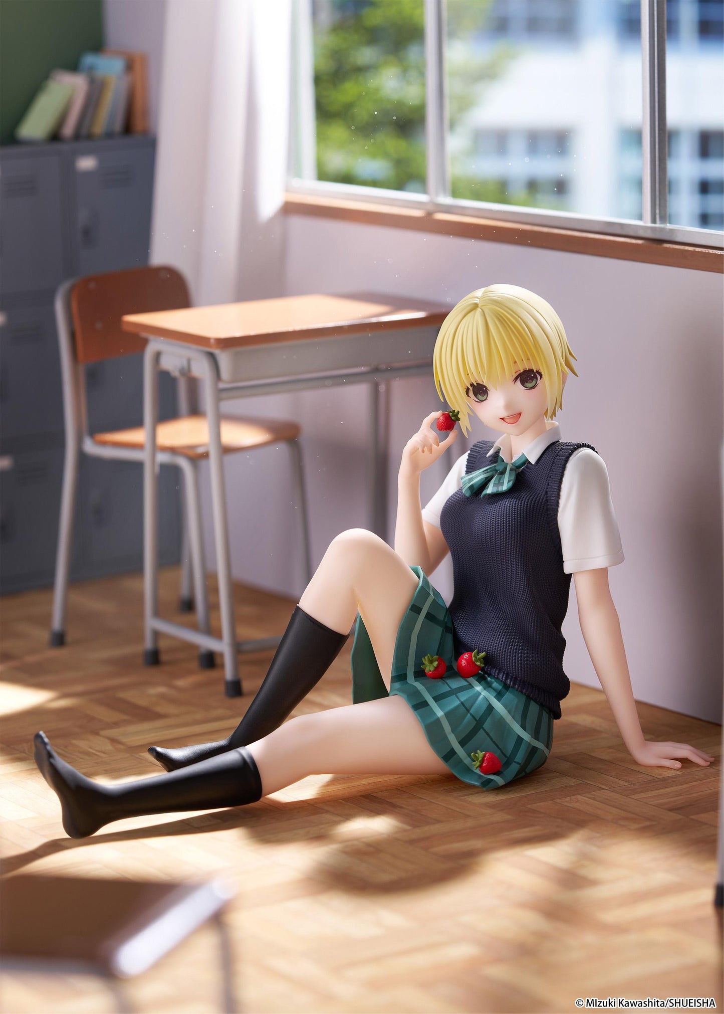 【Pre-order】Strawberry 100% - Tsukasa Nishino Figure (Desktop Cute, School uniform Ver.)