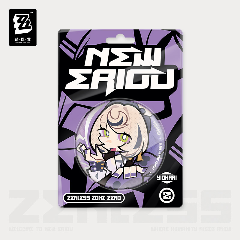 Zenless Zone Zero - New Eridu Series Chibi Tinplate Badge: Spook Shack