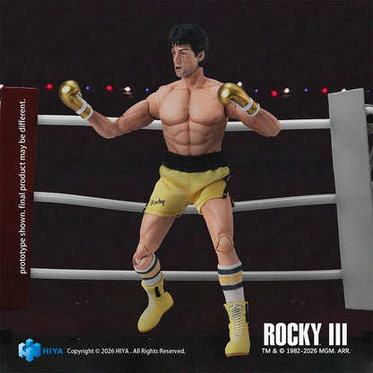 【Pre-order】Rocky III - Rocky Action Figure (HIYA Exquisite Super Series; 1/12 Scale; 6.3 Inch; Boxer Version)