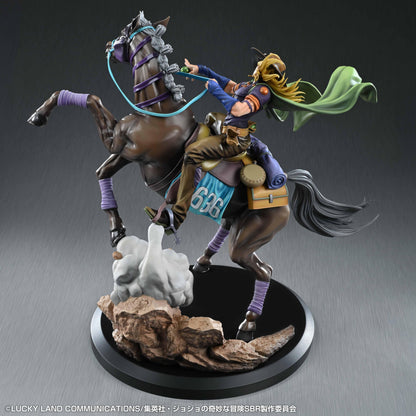 【Pre-order】JoJo's Bizarre Adventure - Gyro Zeppeli & Valkyrie Figure (STEEL BALL RUN)