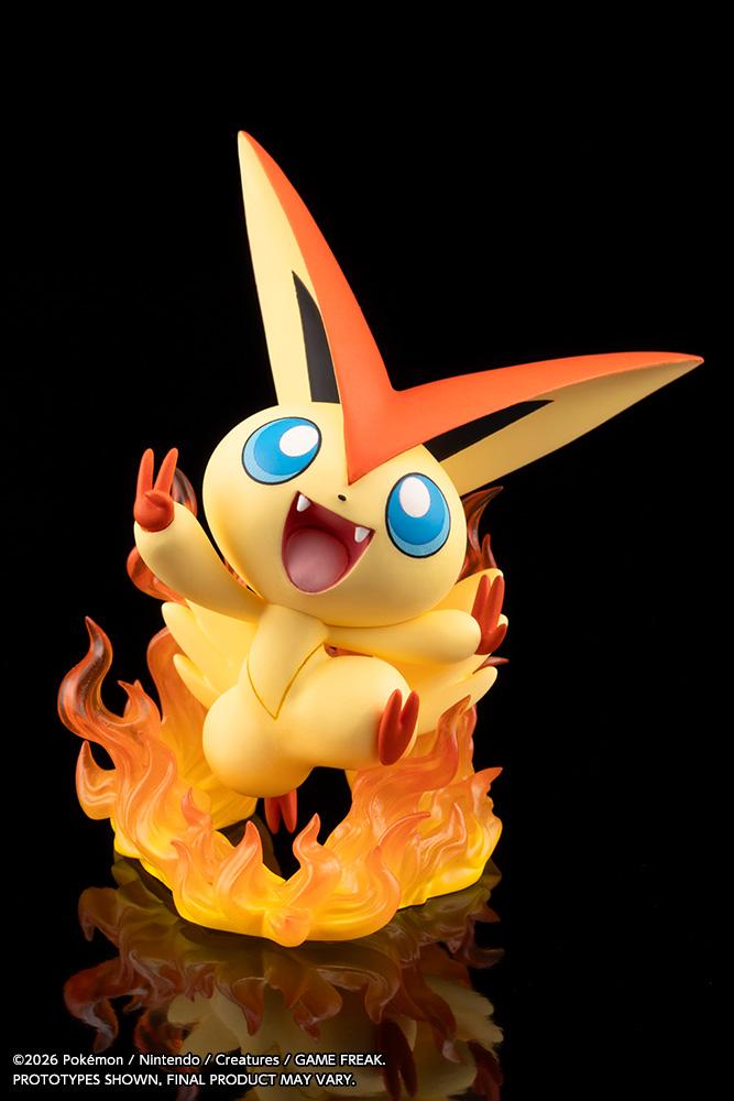 【Pre-order】Pokemon - Hilbert, Victini ARTFX J STATUE